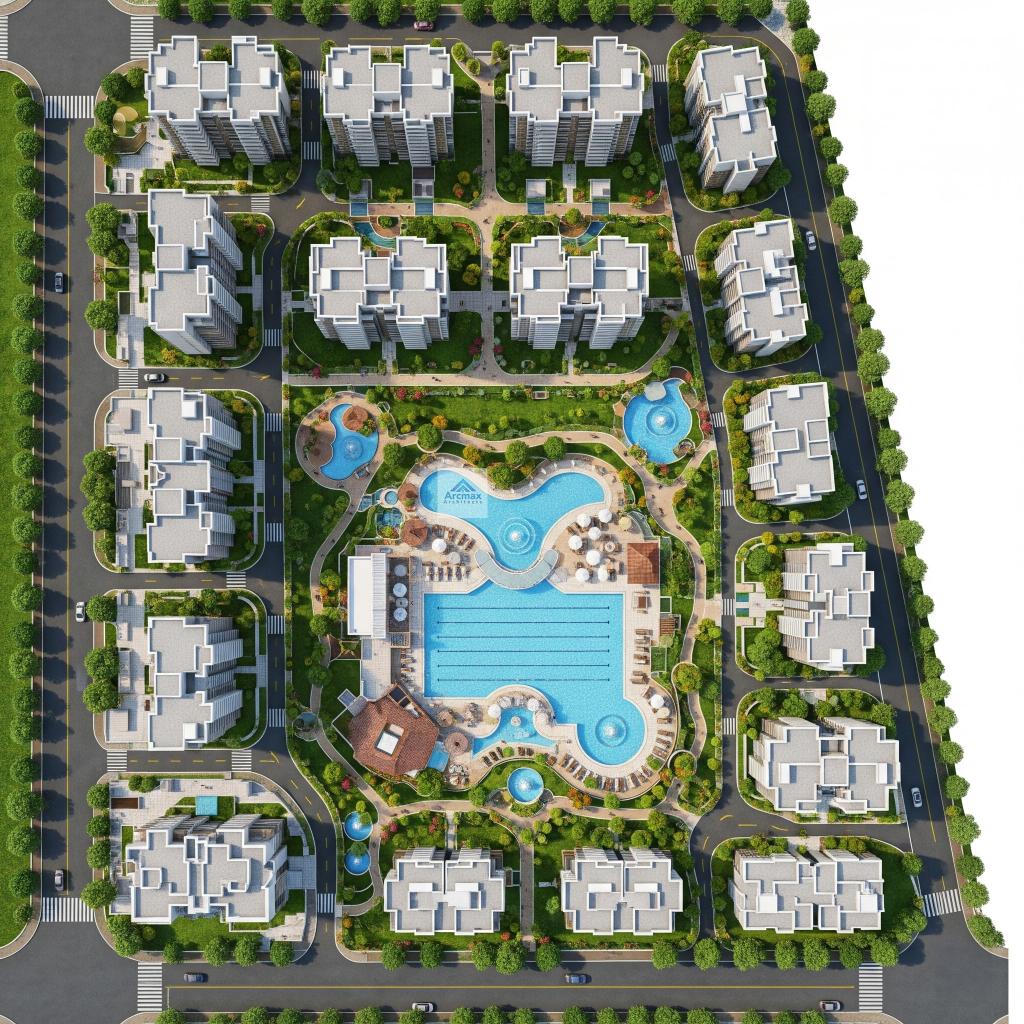 Architects for Township Planning in India, USA and UK - Arcmax Architects